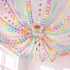 TaoBary Pastel Party Decorations 400 Extra Paper Chain - Image 3