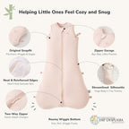 Momcozy Sleep Sack for Baby 0-6 Months, 1.5 TOG Baby Wearable Blanket - Image 2