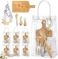 Nuenen 6 Sets Baby Shower Game Prizes Bee Mini Charcuterie Board, Rectangle by Nuenen