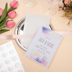 Pre-Folded Vellum Paper with Sealing Stickers, Translucent Envelopes for Wedding Invitations Cards Baby Shower Birthday - Image 5