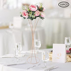 10PCS Wedding Centerpieces for Tables, 31.5Inch Metal Tall Trumpet Vases Rack for Birthday Party Decoration Garden Tall Flower Stand Holder for Balloon Decor Road Leads Christmas - Image 2