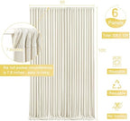 6 Panels Beige Backdrop Curtain for Wedding Parties Wrinkle Free Beige Photo Curtains Backdrop Drapes Fabric Decoration for Baby Shower Photoshoot 30ft(W) x 10ft(H) - Image 5