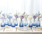Fixwal 36 Blue Bud Vases Glass Bud Vase Set of 36, Small Vases for Flowers - Image 5