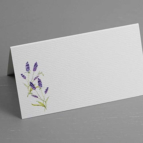 HERB Place Cards (4 Herbs) for Dinner Parties and Events. Table Tent Style, Scored for Easy Folding. Available in Packages of 12, 24, 48 (48) Multi - Image 4