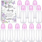 Trelaco 12 Pcs Baby Shower Bottle Chug Game, Butterfly, Purple by TrelaCo