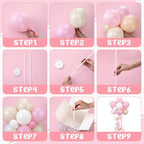 6 Sets Pink Silly Goose Birthday Decoration 15.7 Inch Soft Silly Goose Table Centerpiece Stuffed Animals with Balloon Boxes Hat Geese Plushies Table Decor for Birthday Party Favors - Image 7