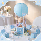 Amyhill 4 Sets Baby Shower Hot Air Balloon Tables Centerpieces with Lights - Image 5