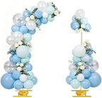 EMART Balloon Arch Stand 7.5 X 6.2FT Set of 2 Gold Half Wedding Arch Stand by EMART