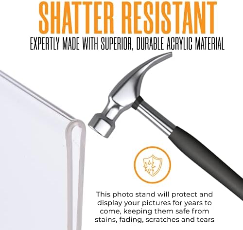 2x6 Slanted Photo Strip Frames - Silver Insert, 50 Pack - Image 6