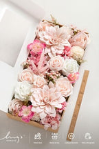Ling's moment Artificial Pink Flowers Combo, Blush & Hot Pink, Deluxe - Image 6