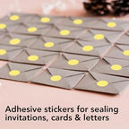 Perco Metallic Gold Perforated Round Circle Dot Sticker 1/2-Inch Labels — 3 Rolls, 9,000 Stickers—Weddings, Invitations, Events for VIP Marking, Rewards & Premium Accents, Strong Adhesive—Made in USA - Image 4