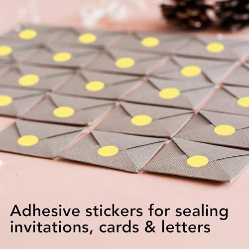Perco Metallic Gold Perforated Round Circle Dot Sticker 1/2-Inch Labels—10 Rolls, 30,000 Stickers—Weddings, Invitations, Events for VIP Marking, Rewards & Premium Accents, Strong Adhesive—Made in USA - Image 4