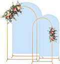 Toolterritary Metal Arch Backdrop Stand and Cover Set, 8FT, 6.6FT Party Backdrop, Easy to Assemble, Backdrop Stand for Parties, Birthday, Baby Shower by Unknown