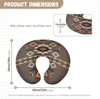 Aztec Geometric Basket Covers Nursing Pillow Cover for Baby Stylish Multi - use Baby Essentials Breathable Washable Stain Resistant and Scratch Resistant - Image 5