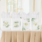 Colarr 60 Pack Thank You Gift Bags with Tissue Paper Gold Thank You Paper Bags with Handles Greenery Gift Pouches for Wedding Birthday Baby Shower Party Favor Supplies,8.2 x 5.9 x 3.1 Inch (Greenery) - Image 5