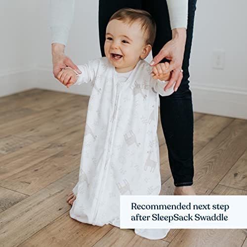 HALO SleepSack, 100% Cotton Wearable Blanket, Swaddle Transition Sleeping Bag, TOG 0.5 - Image 3