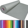 PerkHomy 24" x 2,400" (200') Light Grey Kraft Paper Roll for Craft Bulletin Board Paper Art Table Covering Crafting Gift Wrapping Bouquet Packing Parcel 80GSM 55LB (Light Grey, 24" x 200') by PerkHomy