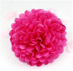 Red Chinese Lanterns Handmade Tissue Paper Pompoms Wedding Decorative Paper Flower Ball Baby Shower Birthday Party Decoration Paper pom poms Red Traditional Hanging Lantern ( Color : 04 , Size : 6inc by Unknown