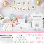 Yumoin Baby Shower Blocks Decorating Game Kit - Image 7