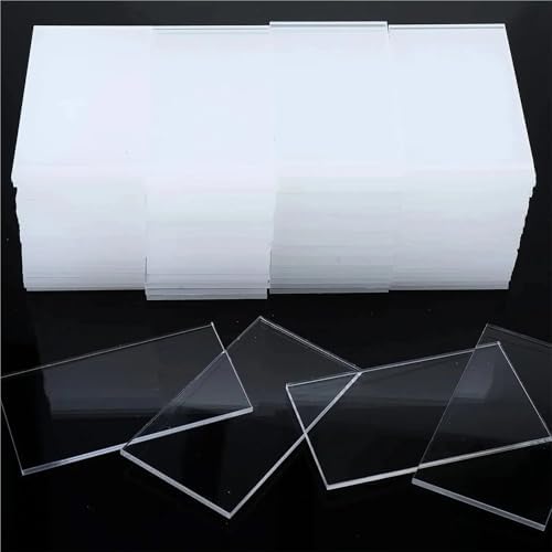 90Pcs Clear Acrylic Place Cards for Wedding Seating, Blank Rectangle Table Name Tags DIY - Image 3
