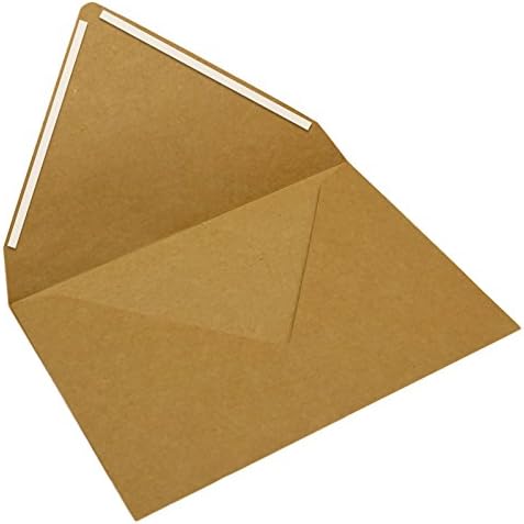 Darling Souvenir A6 Size 100 x Self-Adhesive Wedding Invite Envelopes Euro V-Flap 80lbs (4 3/4 x 6 1/2) Stationary - Packs & Colours Available - Image 4
