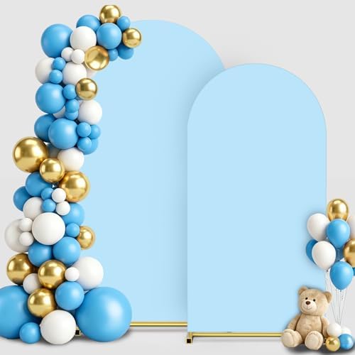 Arch Backdrop Cover Set of 2(7.2FT+6FT), Arch Covers Backdrop by Unknown