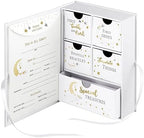 Lillian Rose Large Twinkle, Twinkle Baby Keepsake Box, White - Image 3