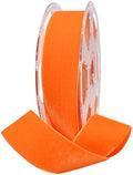 Morex Ribbon Nylvalour Swiss Velvet Ribbon, Apricot 01240/10-683 1.5" x 11 Yd, Aprilcot by MorexRibbon