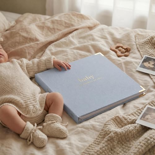 Keepsake Baby Memory Book for Boys and Girls - Timeless First 5 Year Book - Image 2