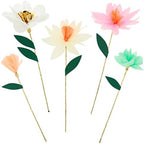 Meri Meri Flower Garden Decorative Sticks (Pack of 10) by MeriMeri