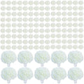 AVIVIHO 205Pcs Fake Flowers White Hydrangea Artificial Flowers Bulk (Not Squished, No Steaming Need) Ivory Silk Flowers with Stems for Party Wedding Home Table Centerpieces DIY Florals Arch Decor by Aviviho