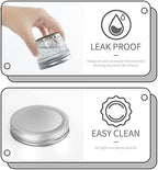 VERONES 40 PACK Mason Jars, 4 OZ Jelly Jars With One Piece Regular Lids - Image 3