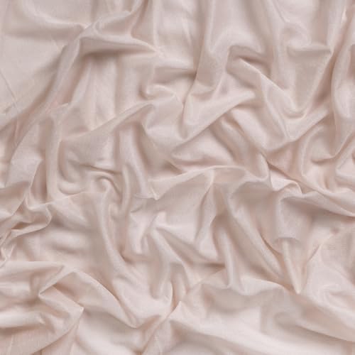 Pack of 15 Yard Chiffon Drapery Fabric, 60" Wide, Multiuse - Nude - Image 5