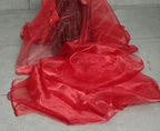 60 Yard Organza Fabric 44" Wide for Wedding Event Décor - Red - Image 3