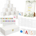 Baby Shower Game 119 Pcs Craft Decorating Set with Cubes Markers by CONGARTENO