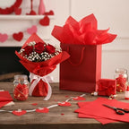 500 Sheet Red Tissue Paper Bulk 15 x 20 Inch for Christmas Wedding Gift Bag - Image 6