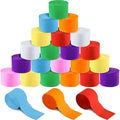 Berlune 48 Rolls Crepe Paper Streamers, 8 Colors, Party Decorations by Berlune