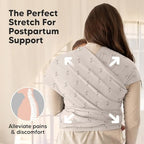 KeaBabies Baby Wrap Carrier, All in 1 Original Baby Carrier (Pines) - Image 5