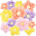 Cholemy 24 Pcs Tissue Paper Flowers, Crepe Paper Flowers Decorations 8" 10" 12" for Wedding Party Baby Bridal Shower Carnival Party Birthday Nursery Wall Decor (Multi Colors) by Cholemy