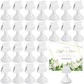 Kathfly 36 Pcs Table Number Holders Metal Place Card Clip,White by Kathfly