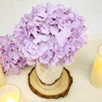 Lilac Hydrangea Flower Balls for Centerpieces - 12 PCS - Image 3