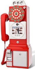 RetroVox Video & Audio Guest Book Wedding Phone Guestbook Creative Easy to Use & Fun Engagements Anniversaries Baby Showers Graduation (B Red) by ChooseaFunAudioGuestbookforYourEvent