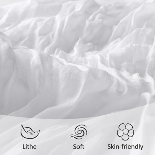 12 Pack 35 x 120 Inch White Table Runner Cheesecloth 10Ft - Image 4
