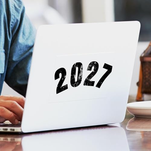 CafePress 2027 Year Vintage Sticker Sticker (Rectangle 50 pk) - Image 3