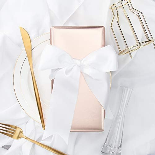 RUSPEPA Rose Gold Wrapping Paper - Solid Color Matte Metallic Pink Gold Jumbo Gift Wrap Paper Roll for Wedding, Anniversary, Birthday for Mother, Christmas, Shower, Mother's Day - 30 Inch x 100 Feet - Image 3