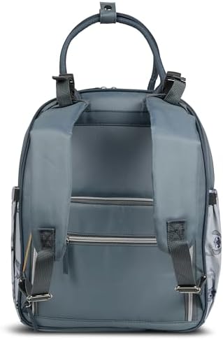 Disney Diaper Bag Backpack with Changing Pad Stich – 16” Nylon Baby Bag for Parents, Insulated Bottle Holders, Multiple Storage Pockets - Image 4