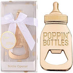 24 Pack Baby Bottle Openers for Newborn Baby Shower Favors, Baby Shower Party Return Gifts for Guest, New Poppin Bottles Openers with Exquisite Gifts Box used for Boy Boy or Girl Baby Party Souvenir - Image 5