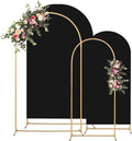 Toolterritary Metal Arch Backdrop Stand and Cover Set, 7.2FT, 6FT Party Backdrop, Easy to Assemble, Backdrop Stand for Parties, Birthday, Baby Showe by Unknown