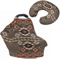 Aztec Geometric Basket Covers Nursing Pillow Cover for Baby Stylish Multi - use Baby Essentials Breathable Washable Stain Resistant and Scratch Resistant by Unknown