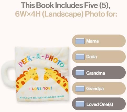 Baby Photo Albums, Interactive Peekaboo Books for Babies - Image 2